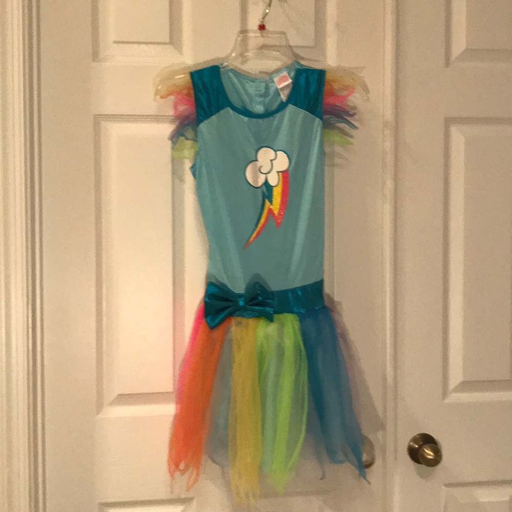 Girls rainbow dash costume